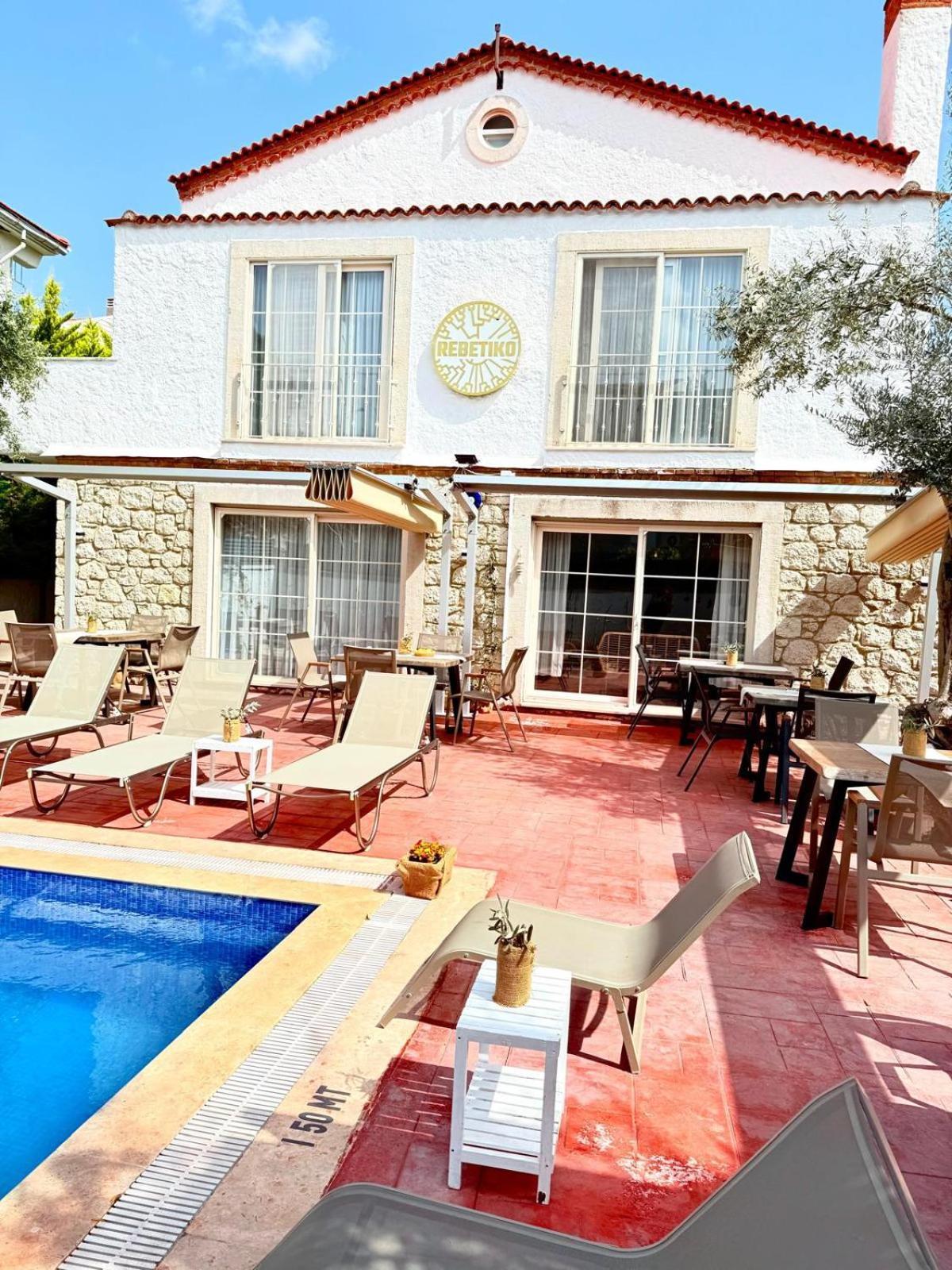 Rebetiko Hotel Alacatı Bagian luar foto