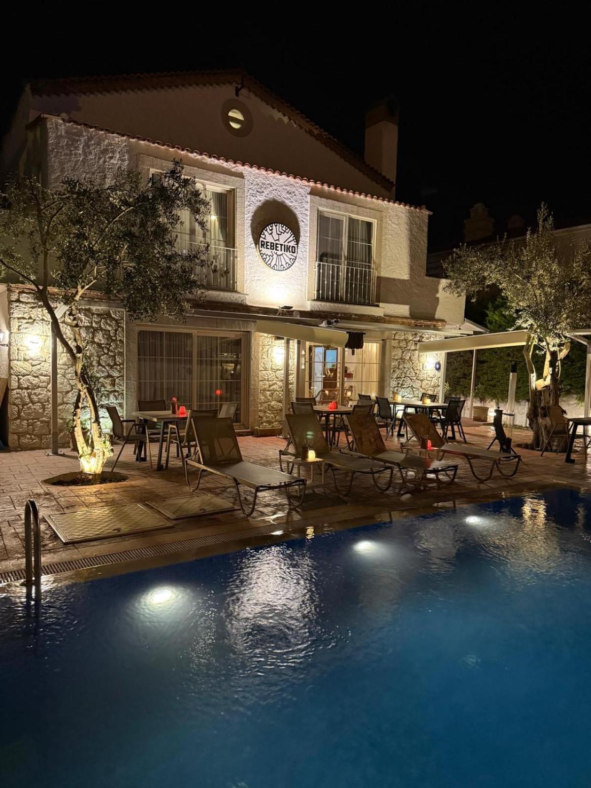 Rebetiko Hotel Alacatı Bagian luar foto