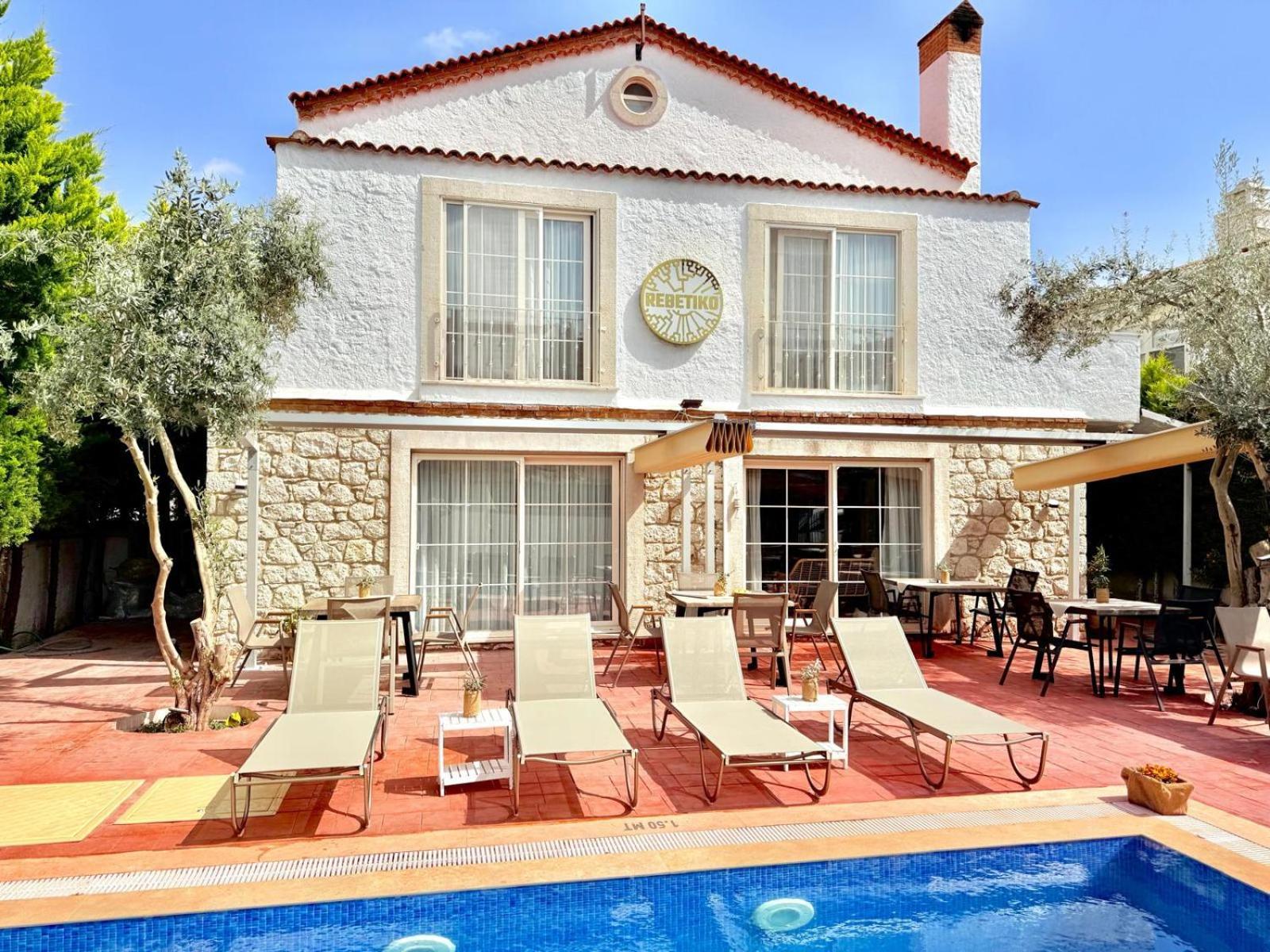 Rebetiko Hotel Alacatı Bagian luar foto
